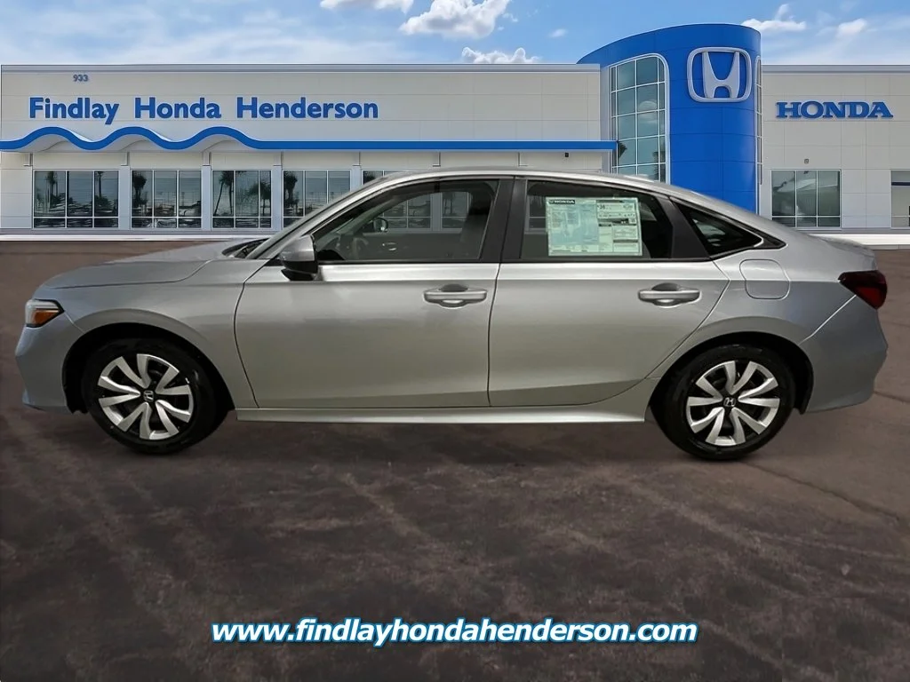 New 2026 Solar Silver Metallic Honda LX image 2