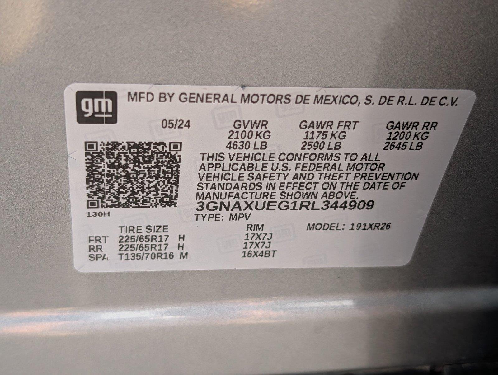 Used 2024 Sterling Gray Metallic Chevrolet LT image 36