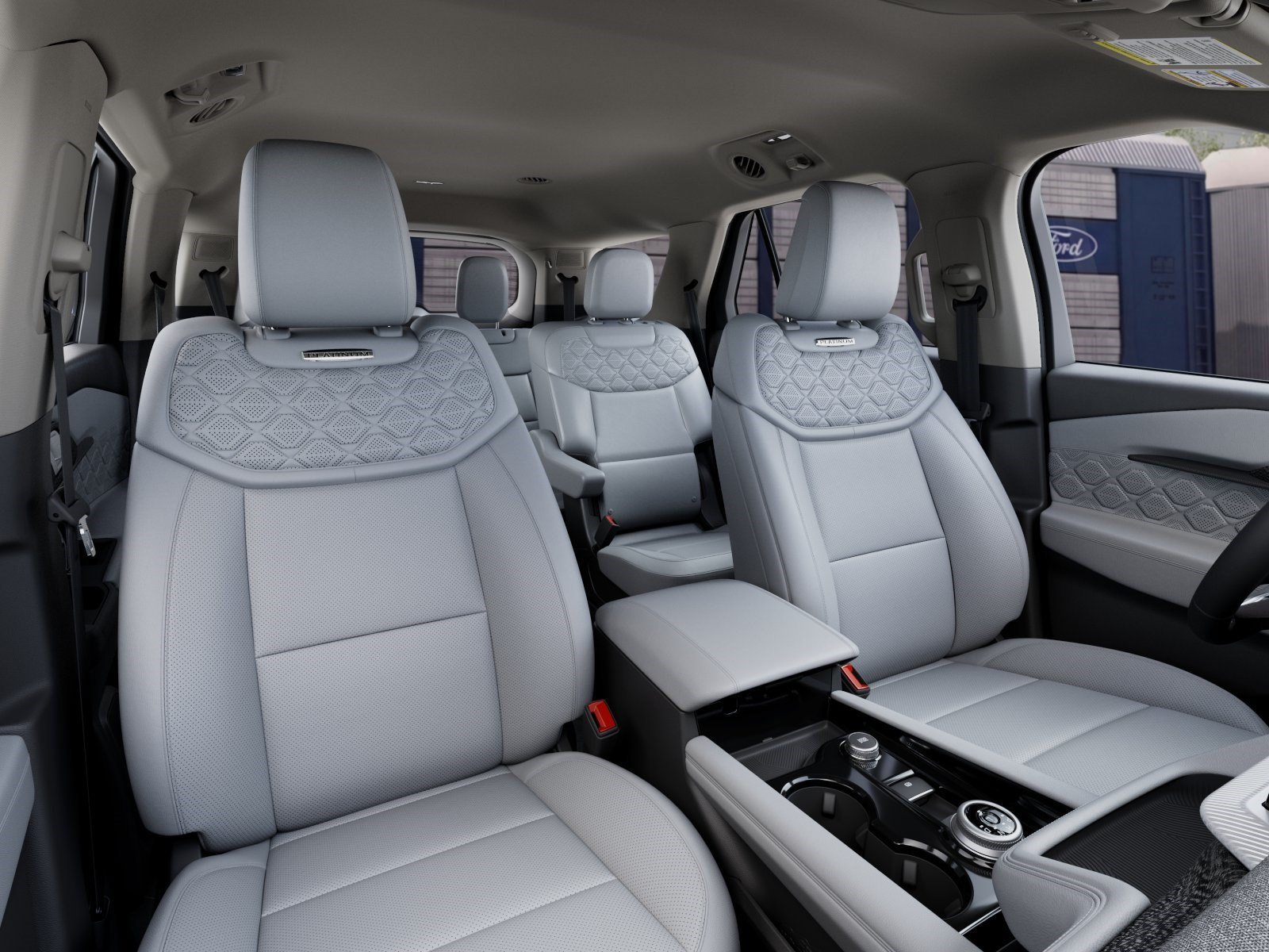 New 2027 Star White Metallic Tri-Coat Ford Platinum image 10