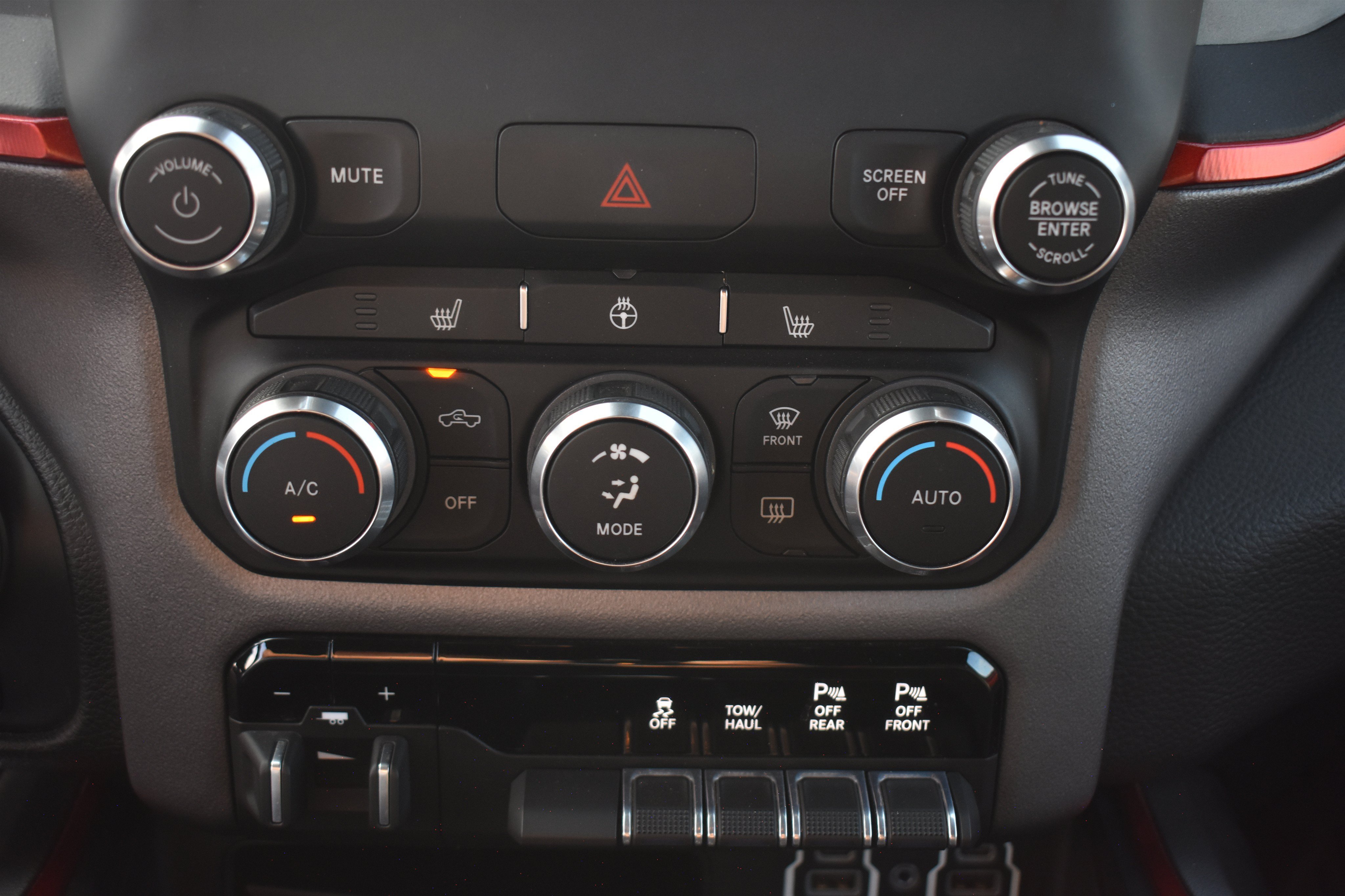 Used 2022 Flame Red Clearcoat Ram Rebel image 27