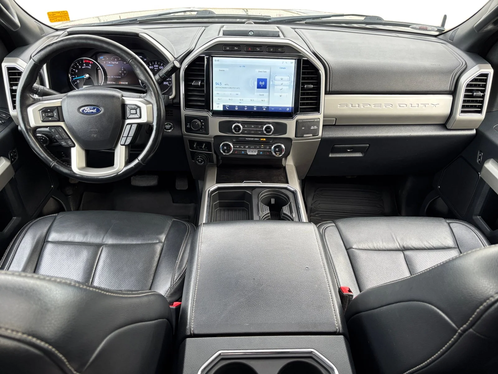 Used 2022 Agate Black Metallic Ford LARIAT image 12