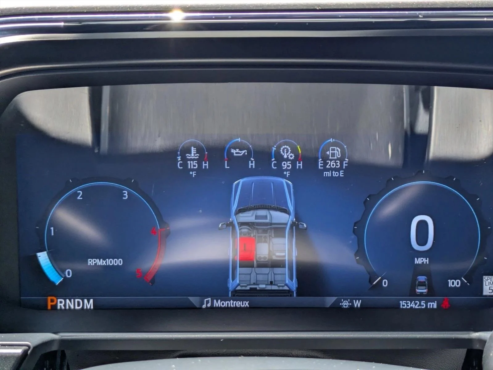 Used 2024 Glacier Gray Metallic Tri-Coat Ford LARIAT image 10