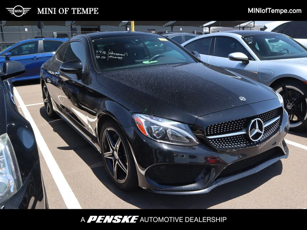 Used 2018 Black Mercedes-Benz C 300 image 1