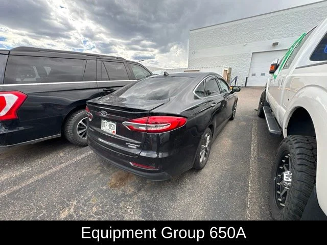 Used 2020 Black Ford Titanium image 4