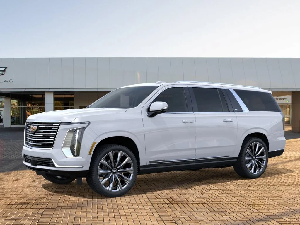 New 2026 Vibrant White Tricoat Cadillac Platinum Luxury image 2