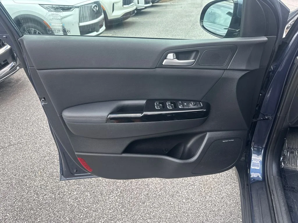 Used 2021 Blue Kia EX image 10
