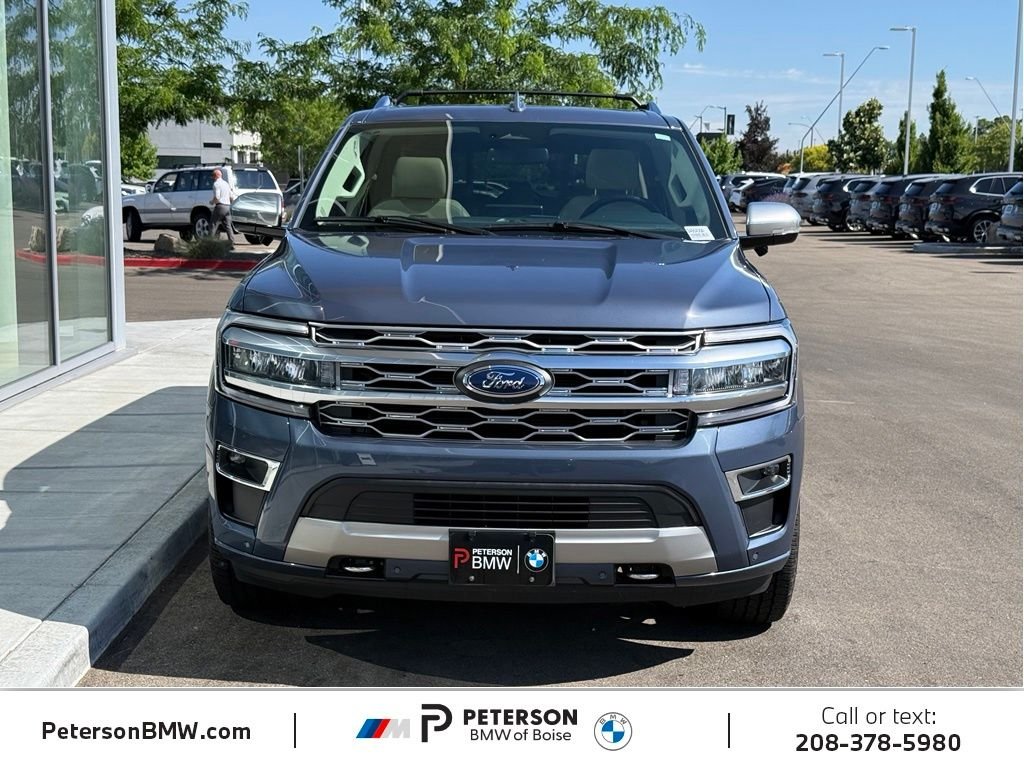 Used 2023 Blue Ford Platinum image 8