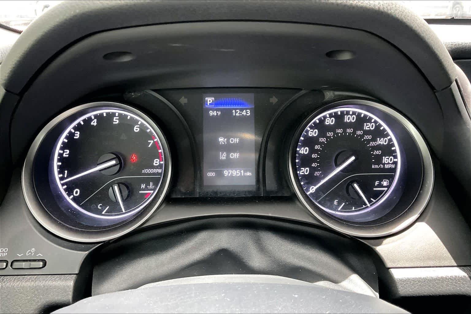 Used 2023 Midnight Black Metallic Toyota SE image 26