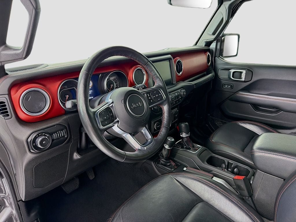 Used 2019 Granite Crystal Metallic Clearcoat Jeep Rubicon 4x4 image 9