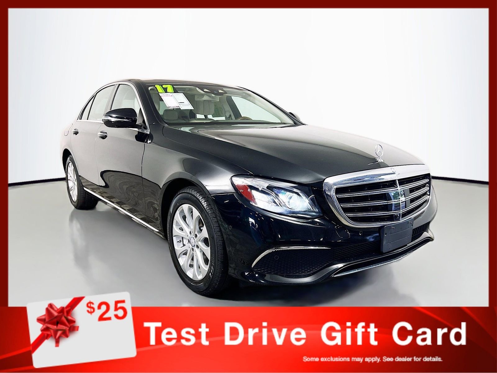 Used 2017 Black Mercedes-Benz E 300 image 1