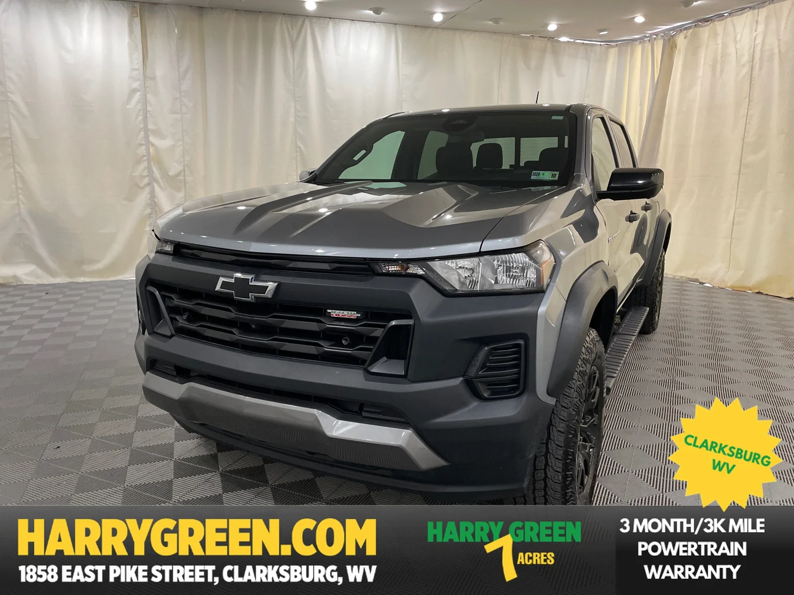 Used 2023 Sterling Gray Metallic Chevrolet 4WD Trail Boss image 1