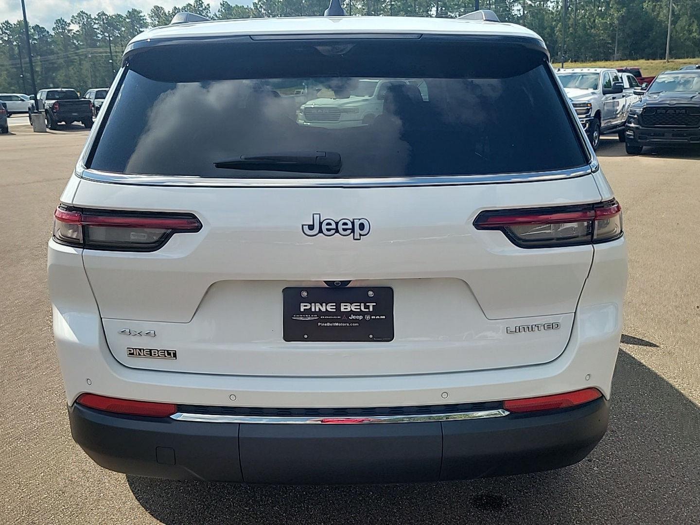 Used 2025 Bright White Clearcoat Jeep Limited image 20