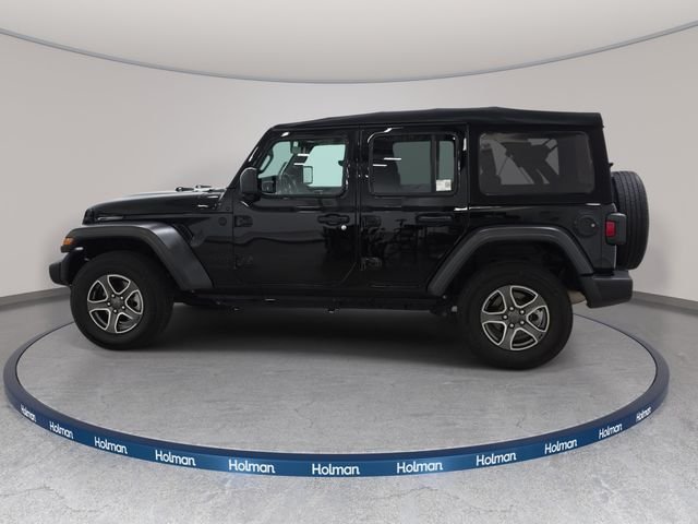 Used 2022 Black Clearcoat Jeep Unlimited Sport S image 9
