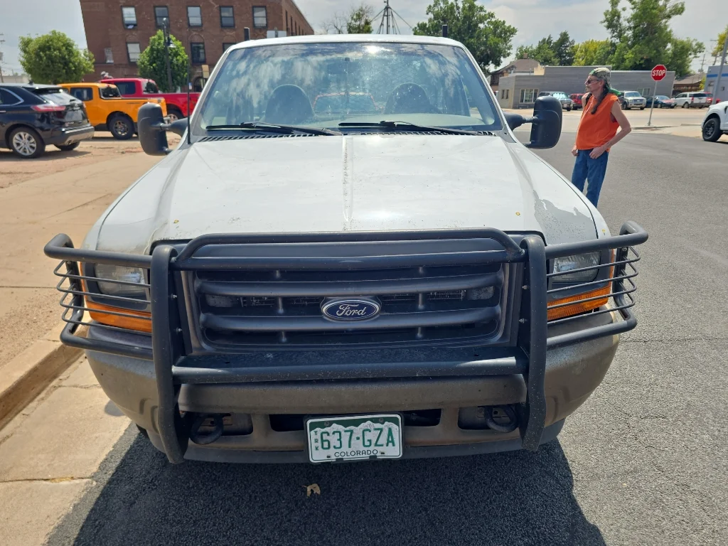 Used 2001 Ford F-250 Super Duty XL with VIN 3FTNF21L61MA76796 for sale in Yuma, CO