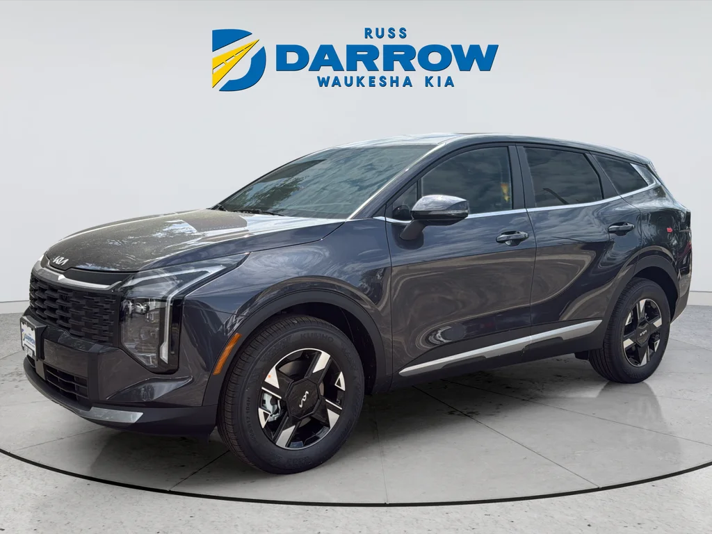 New 2026 Gray Kia LX image 1