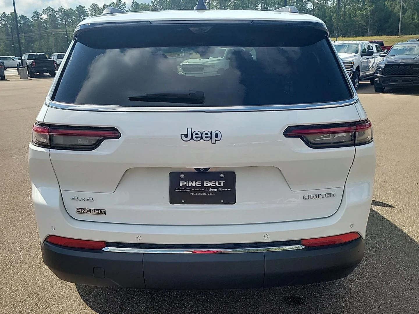Used 2025 Bright White Clearcoat Jeep Limited image 20