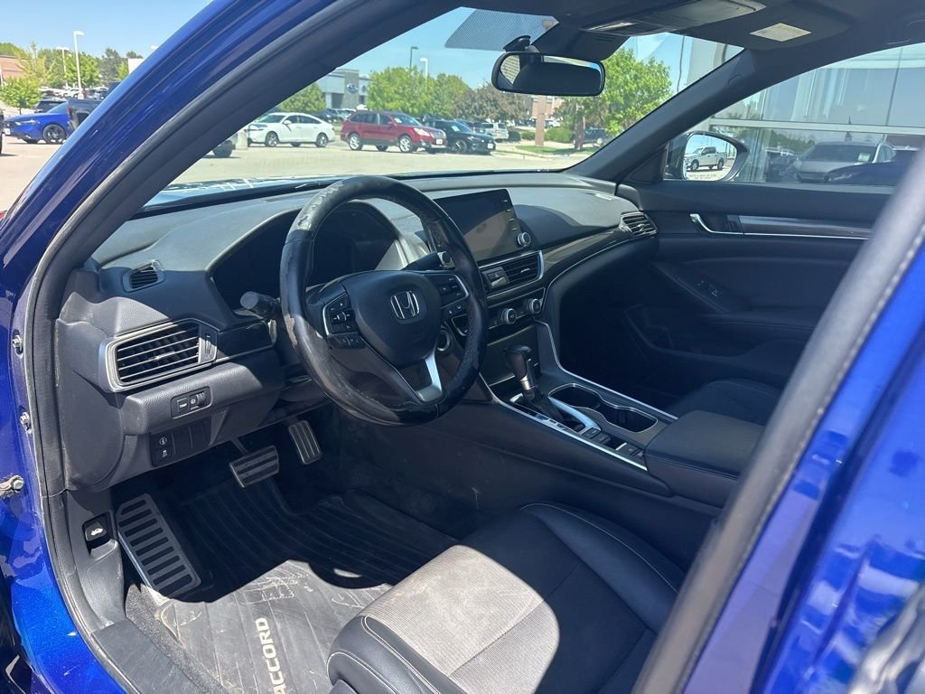 Certified Used 2022 Still Night Pearl Honda Sport image 10