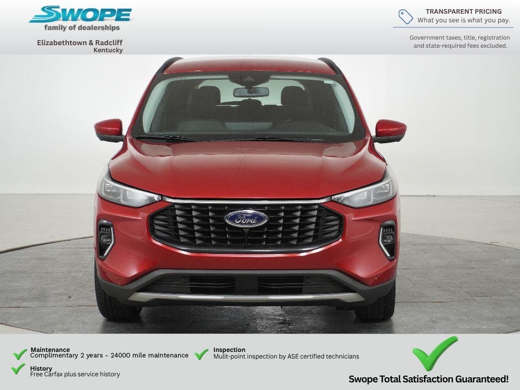 Used 2023 Rapid Red Metallic Tinted Clearcoat Ford Platinum image 12