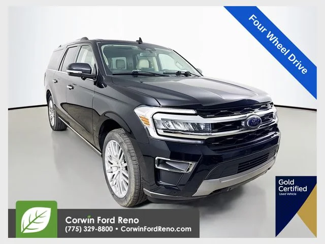 Used 2024 Agate Black Metallic Ford Limited image 1