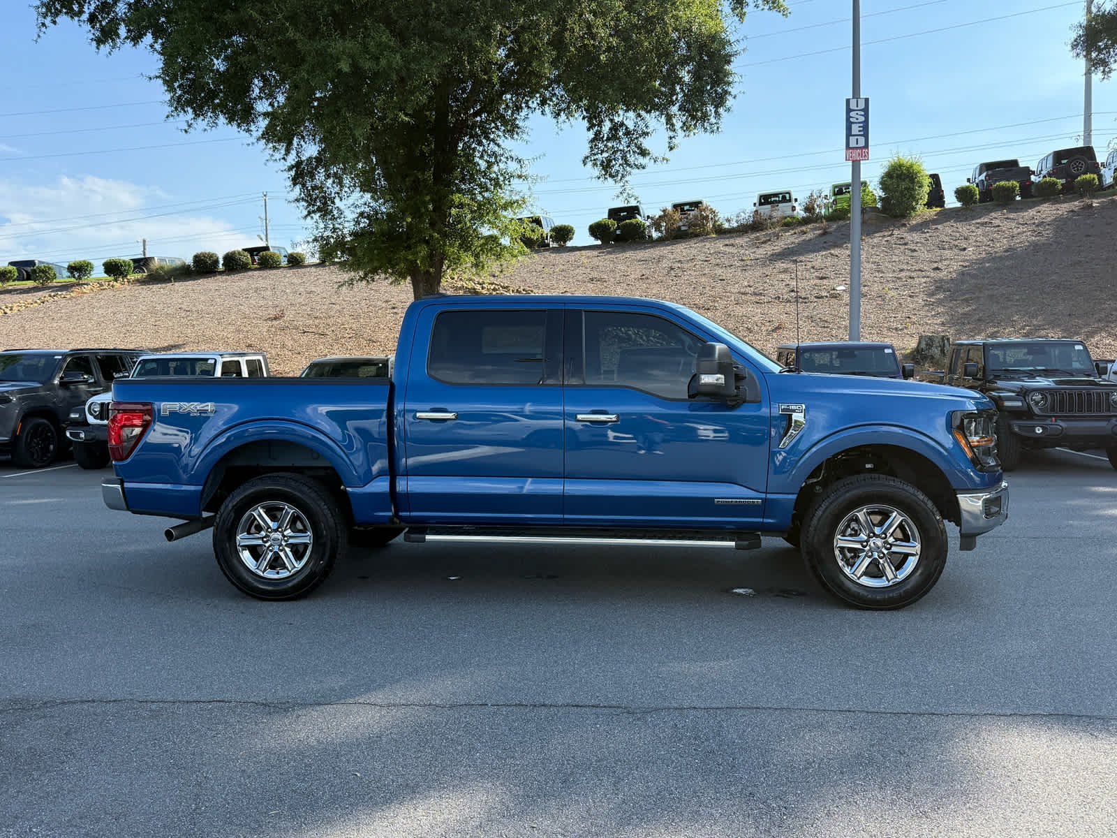 Used 2024 Atlas Blue Metallic Ford XLT image 6