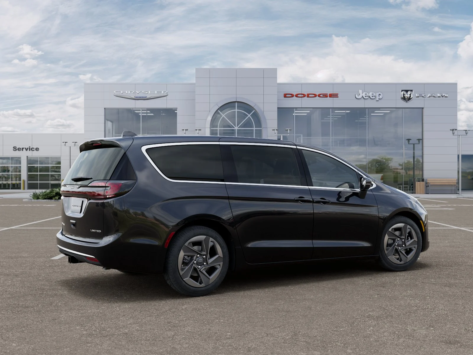 New 2027 Diamond Black Crystal Pearl-Coat Exterior Paint Chrysler Limited image 38