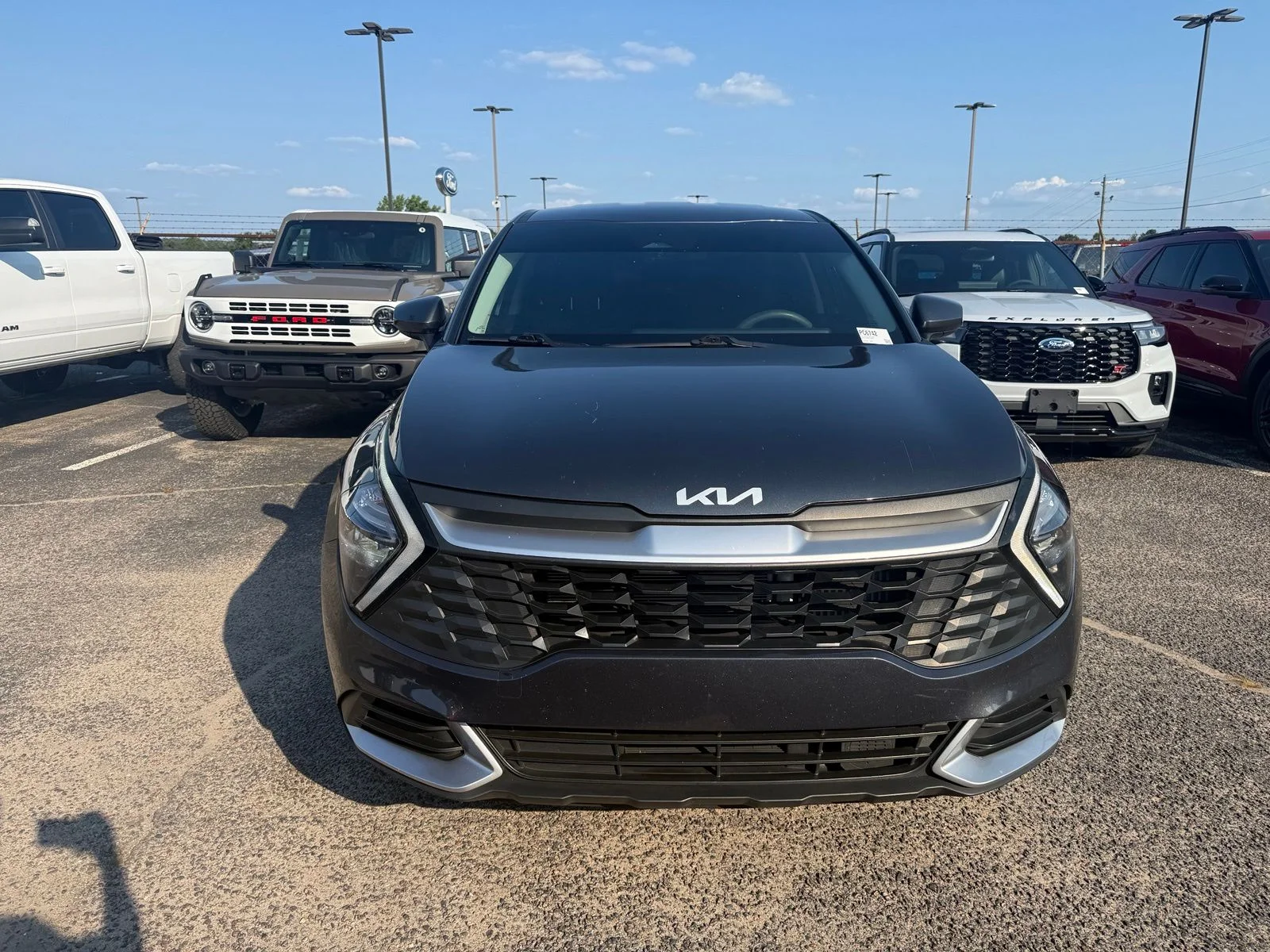 Used 2023 Gray Kia LX image 1