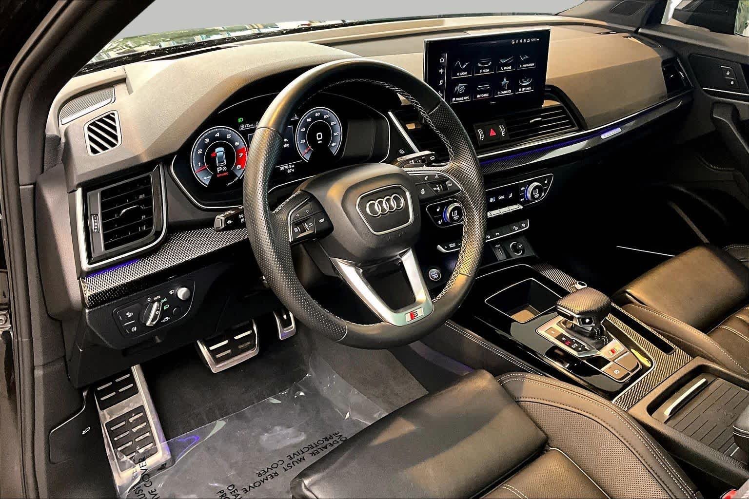 Used 2023 Mythos Black Metallic Audi Prestige image 17