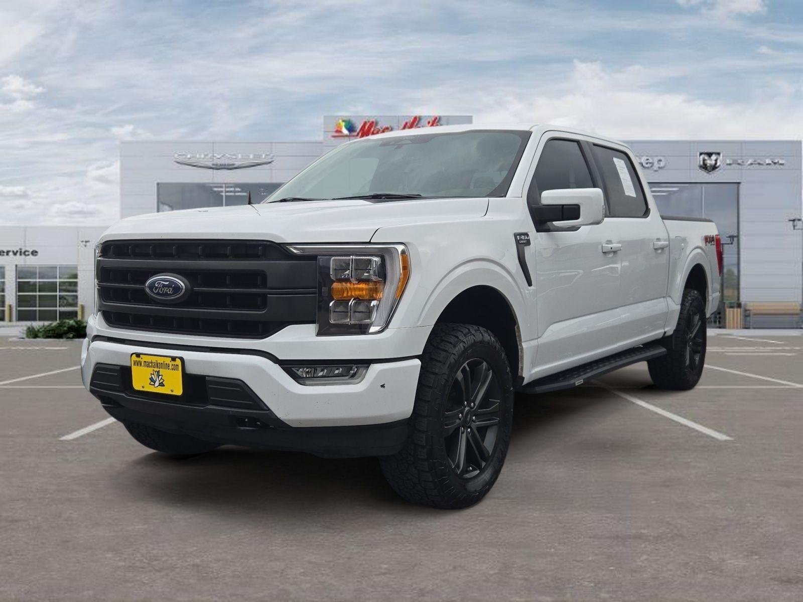 Used 2022 Oxford White Ford LARIAT image 1