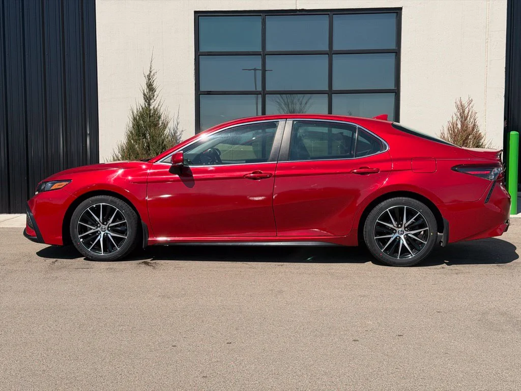 Used 2022 Red Toyota SE image 2