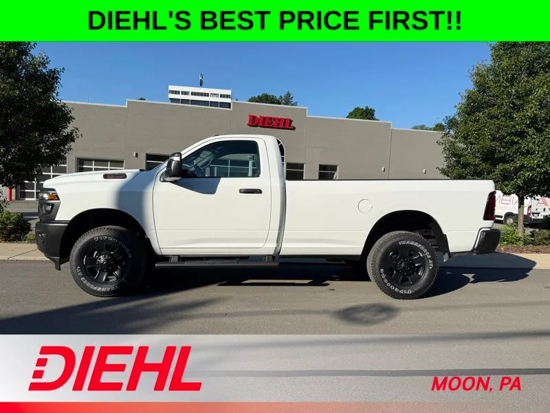 New 2026 Bright White Clear-Coat Exterior Paint RAM Tradesman image 4