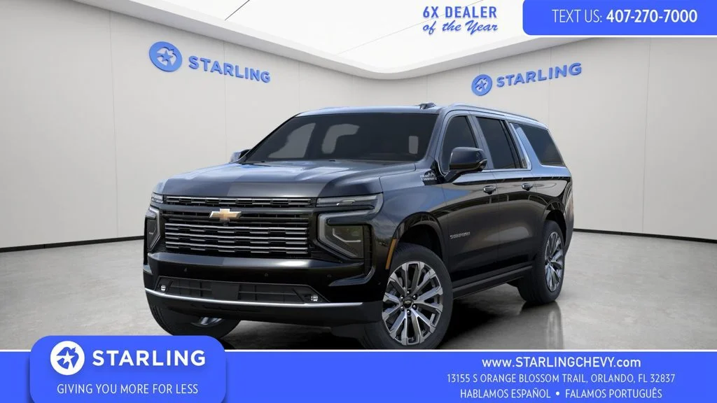 New 2026 Black Chevrolet High Country image 1
