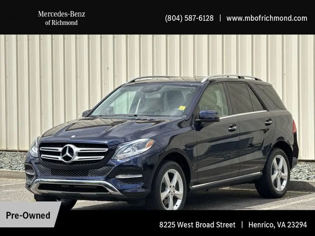 2016 Mercedes-Benz GLE-Class GLE350