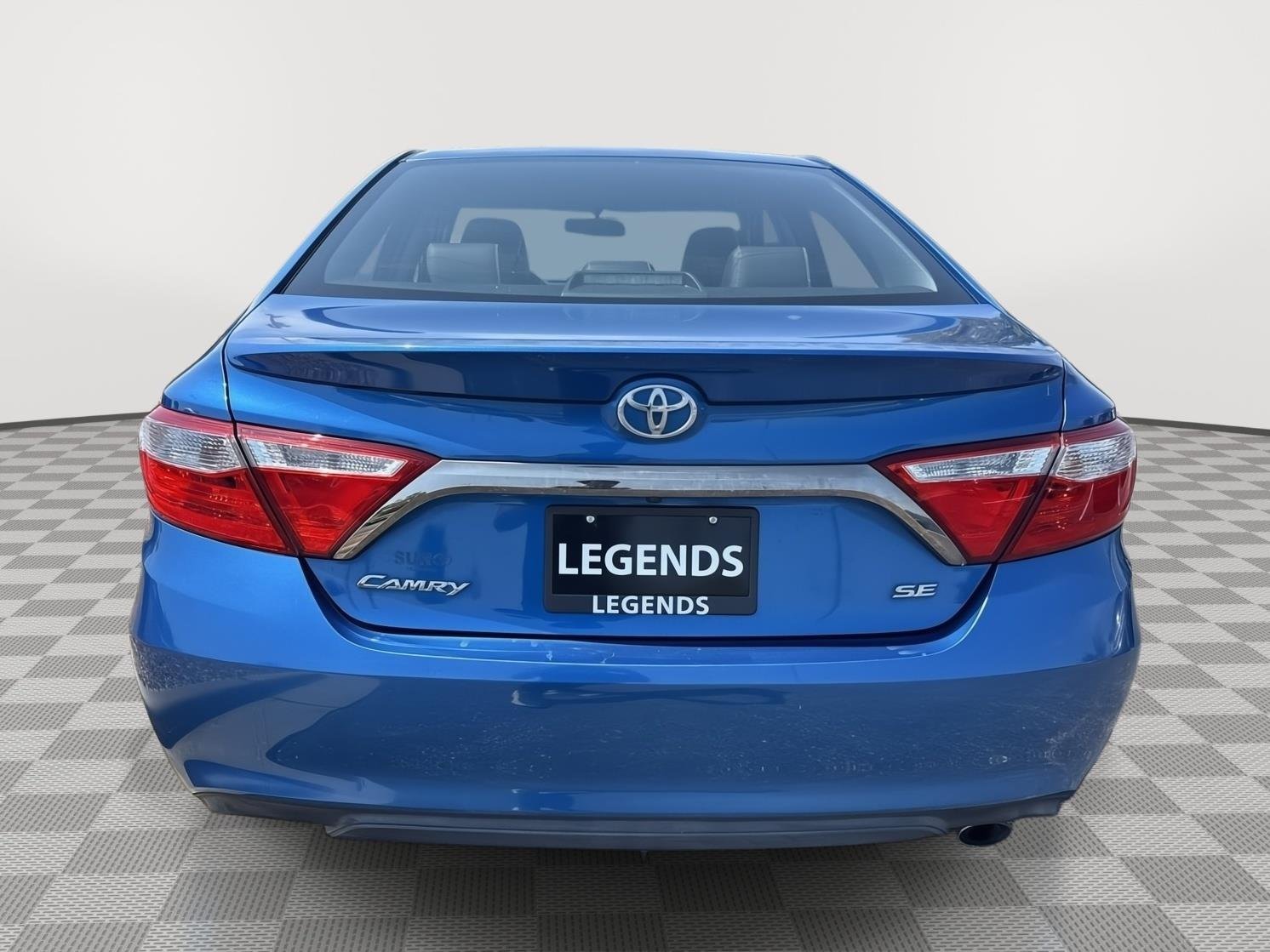 Certified Used 2017 Blue Streak Metallic Toyota SE image 4