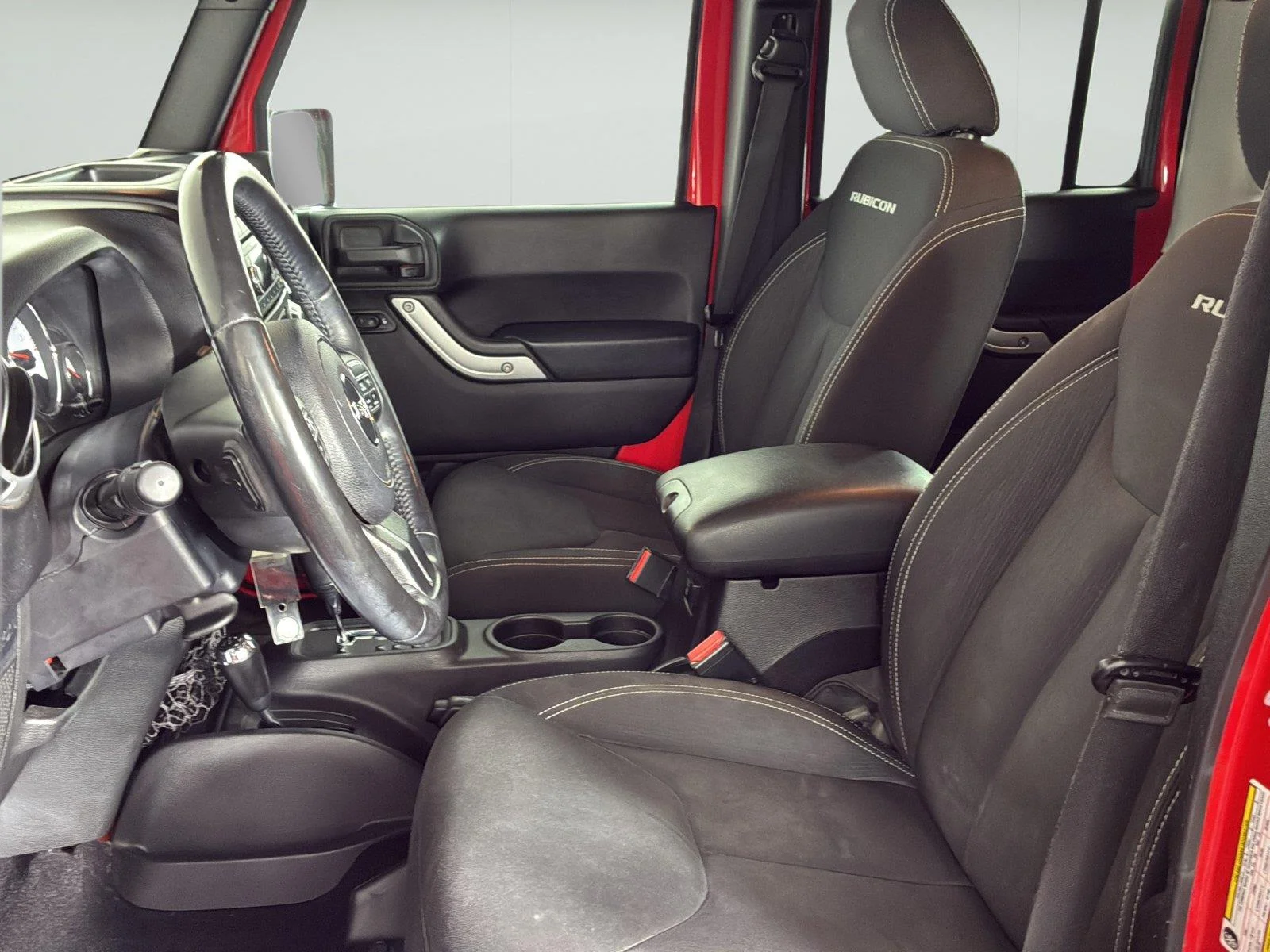 Used 2015 Firecracker Red Clear Coat Jeep Rubicon image 23