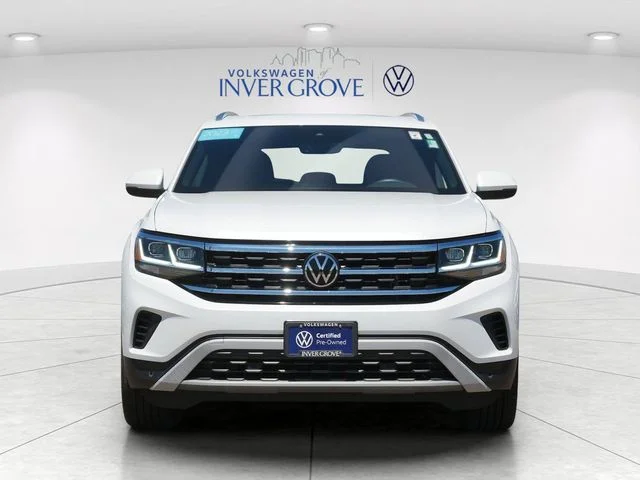 Certified 2023 Volkswagen Atlas Cross Sport SEL with VIN 1V2BC2CA3PC205786 for sale in Inver Grove Heights, Minnesota