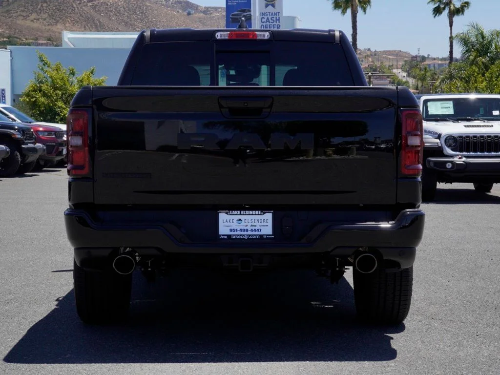 New 2026 Diamond Black Crystal Pearl-Coat Exterior Paint RAM Big Horn/Lone Star image 4