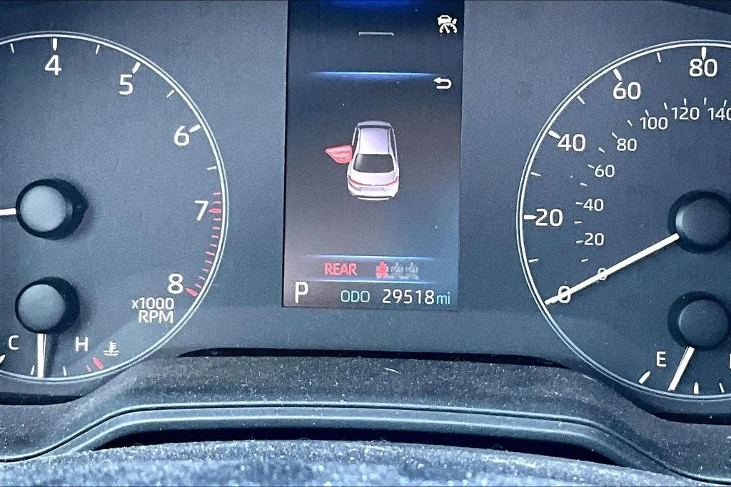 Used 2024 White Toyota LE image 18