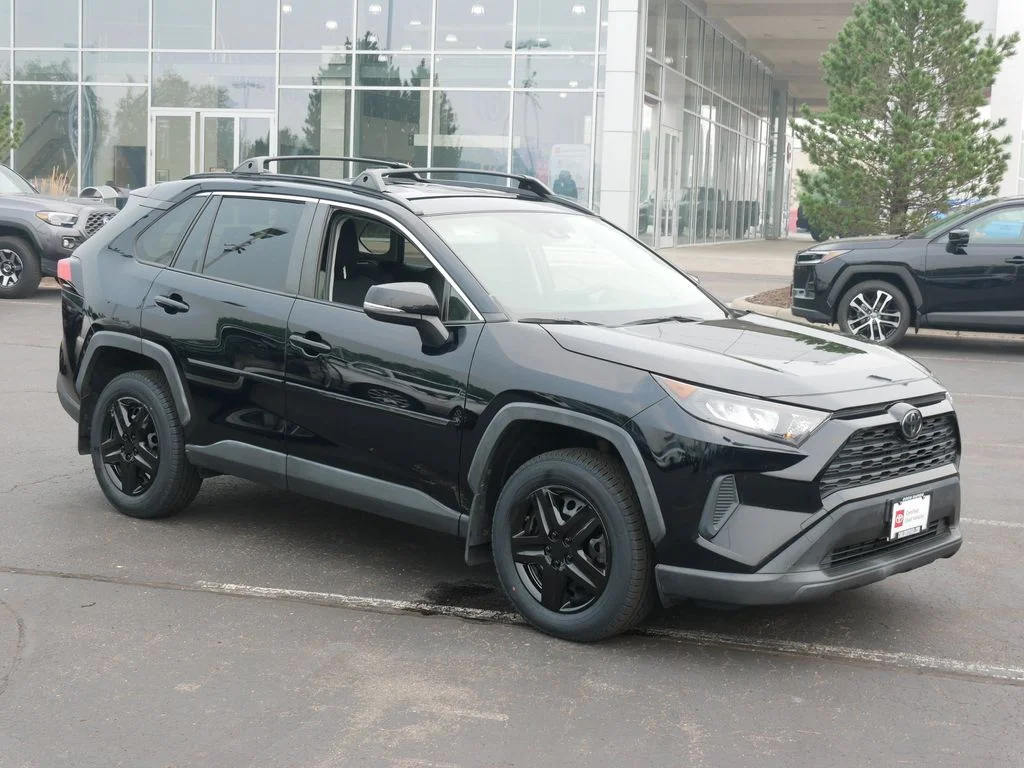 Certified Used 2020 Black Toyota LE image 2