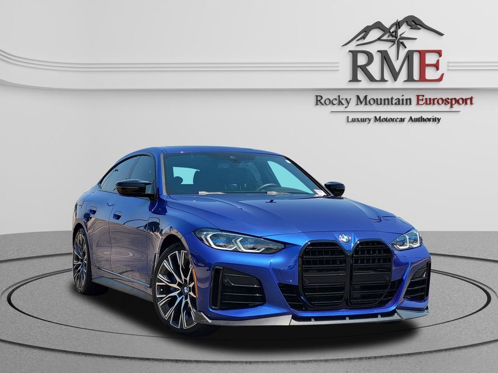 Used 2022 Blue BMW M440i xDrive image 1