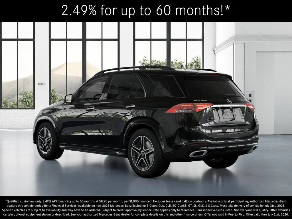 New 2026 Obsidian Black Metallic Mercedes-Benz GLE 350 image 71