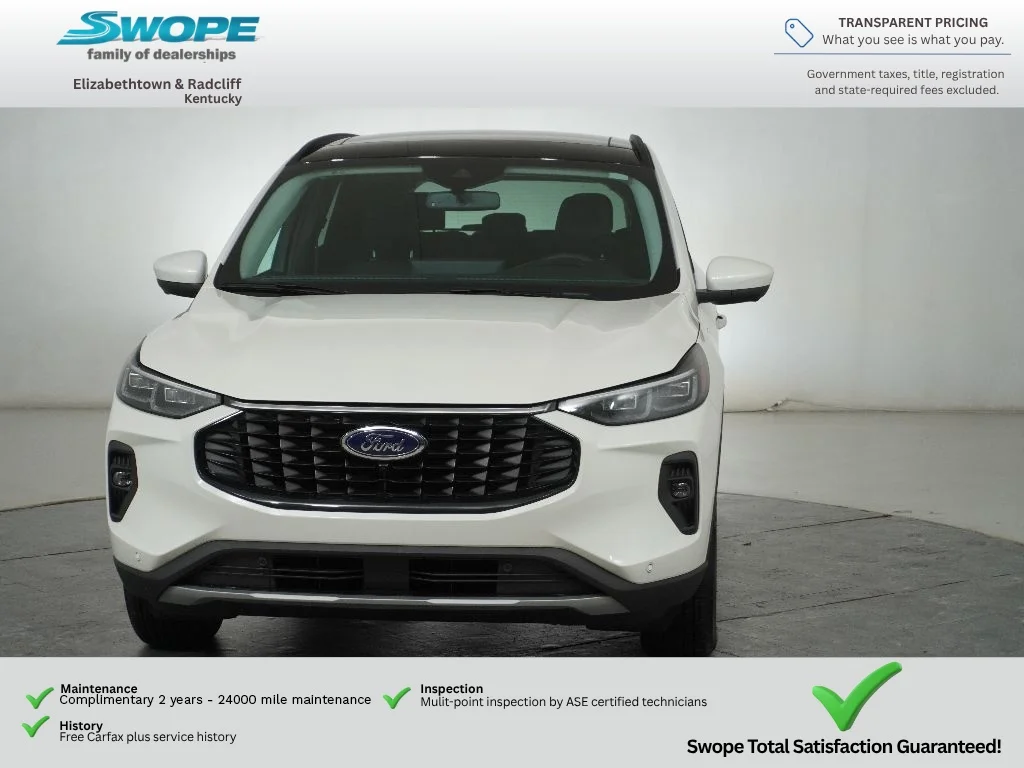 Used 2025 STAR WHITE METALLIC TRI-COAT Ford PHEV image 12