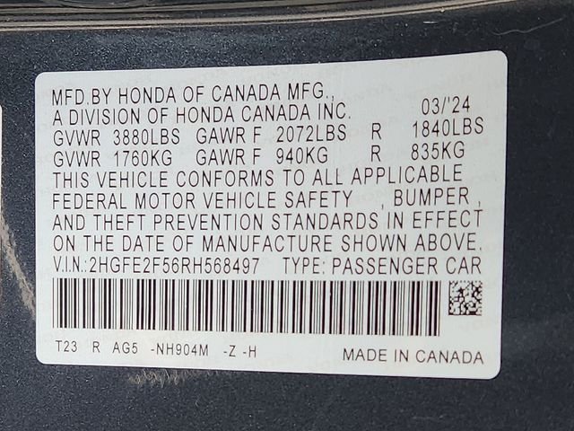 Used 2024  Honda Sport image 27