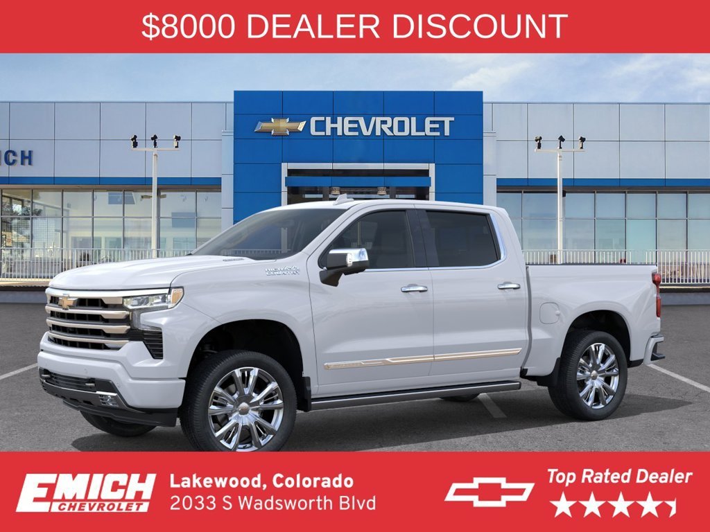New 2026 Polar White Tricoat Chevrolet High Country image 7