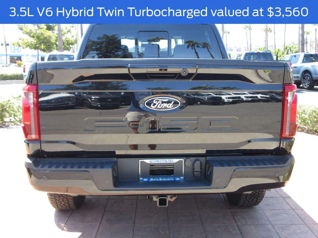 New 2026 Agate Black Metallic Ford XLT image 3