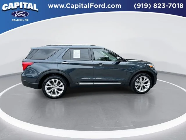 Used 2022 Blue Ford Platinum image 9