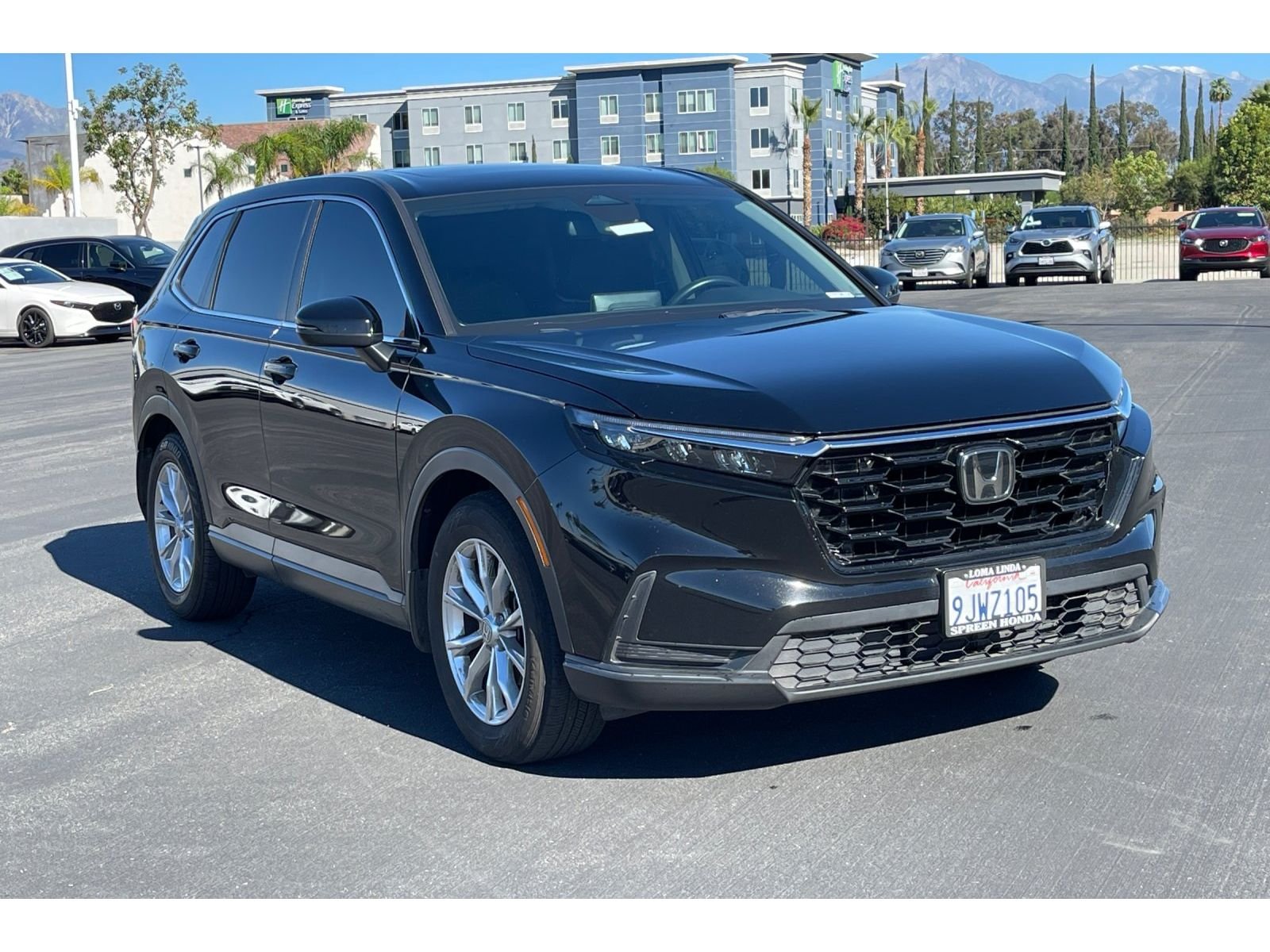 Used 2024 Crystal Black Pearl Honda EX image 8