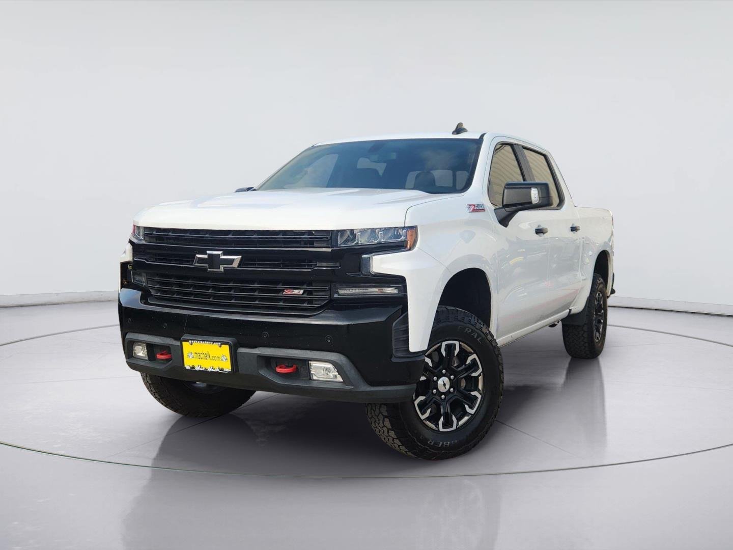 2020 Chevrolet Silverado 1500 LT Trail Boss White at Mac Haik Chevrolet