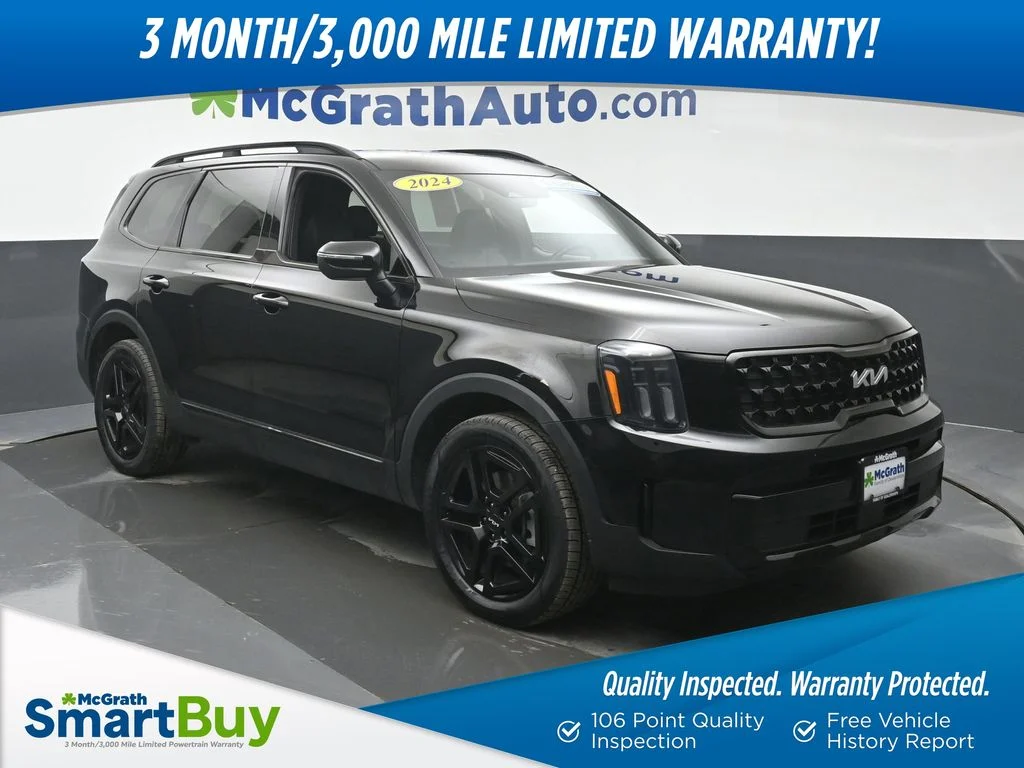 Used 2024 Black Kia EX X-Line image 1