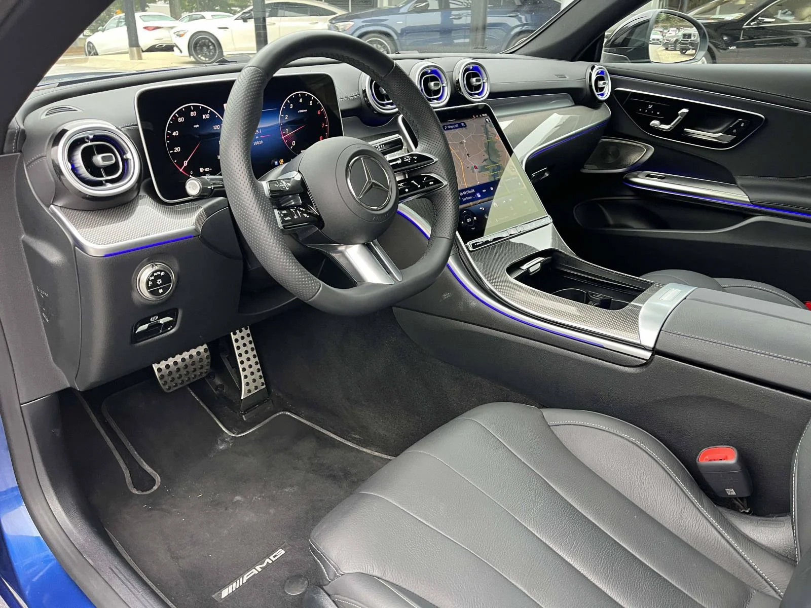 Certified Used 2025 Sterling Blue Metallic Mercedes-Benz CLE 450 4MATIC® Coupe image 38