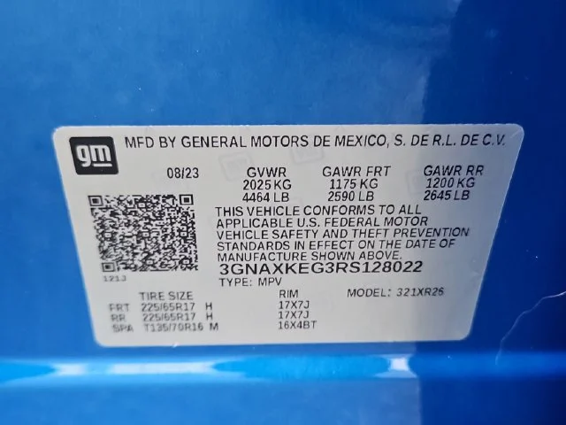 Used 2024 Riptide Blue Metallic Chevrolet LT image 29